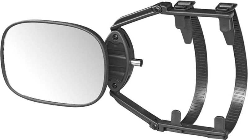 ProPlus - Opzetspiegel - Uitschuifbare Lengte 37,5-41 cm - E-gekeurd - Vlak Glas