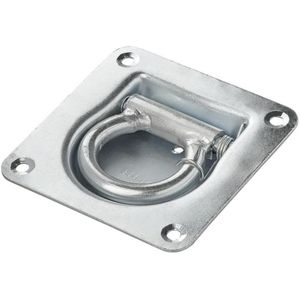 Pro Plus Sjoroog met Dekring Enkel en Veer- Inbouw 20 mm - 100 x 105 mm - Staal - blister