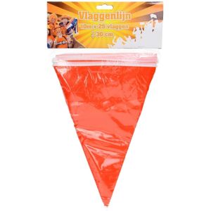 Lifetime Oranje Vlaggenlijn - Nederlandse Vlag - 10 meter