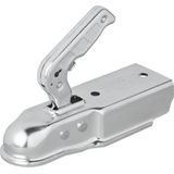 Kogelkoppeling - Staal - Verticaal - 2 Gaten - Vierkant - Ø70 mm - 1300 kg Geremd - Dekra-Gekeurd