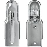 Kogelkoppeling - Staal - Verticaal - 2 Gaten - Vierkant - Ø70 mm - 1300 kg Geremd - Dekra-Gekeurd