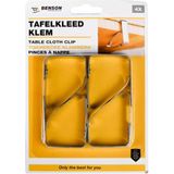 Tafelkleed klemmen - 4 stuks RVS tafelkleedklemmen