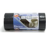 GEKO Zware puinzakken - 120L - 10 stuks - zwart - extra sterk