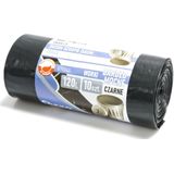 GEKO Zware puinzakken - 120L - 10 stuks - zwart - extra sterk