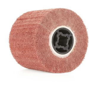 GEKO Nylon flapborstel - P240 korrel - Zacht en delicaat - 120x100 mm