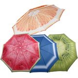 Lifetime Verstelbare Strandparasol / Parasol met Watermeloen Print - Ø 190 cm.