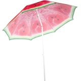 Lifetime Verstelbare Strandparasol / Parasol met Watermeloen Print - Ø 190 cm.