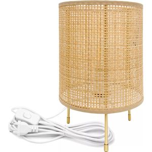TooLight Staande lamp GB2N21 - E27 - Ø19 cm - Bamboe Hout
