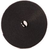 GEKO - Velcro Clamp Band - 5 Meter - Herbruikbaar - Zwart