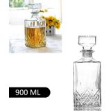 Lifetime Whisky Karaf met Deksel 1000 ml. / 1 Liter
