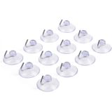 Benson Zuignap met Haak Set - Transparant - Ø 30 mm - 12 delig