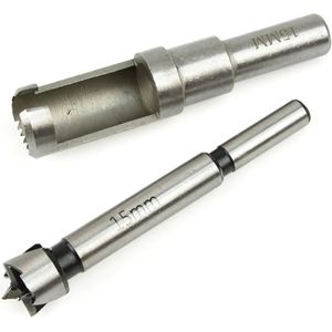 GEKO Forstner en pluggenboor set - HCS staal - 35mm - Voor houtbewerking
