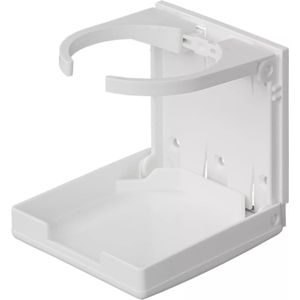 ProPlus - Verstelbare en Inklapbare Bekerhouder - Wit - Voor Auto of Camper