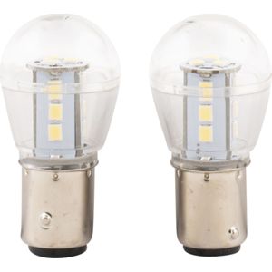 Topgear Autolamp 12 Volt - LED - BA15S - 2 stuks