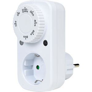 Benson Automatische tijdschakelaar met dag/nacht sensor en afteltimer - max 3600W