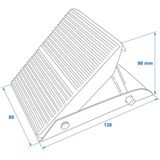 ProPlus - Inklapbare Wielkeg - Rood - Gelakt Metaal - Compact