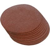 Silverline Klittenband schuurschijven - Ø 300 mm - korrel 60 - 10 stuks