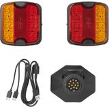 ProPlus - Aanhangerverlichtingsset - LED - Draadloos - Met Magneten