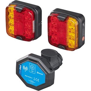 Pro Plus LED Aanhangerverlichting: Uitgerust met Magneten en 13-Polige Stekker
