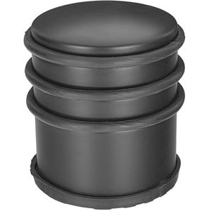 GEKO - Deurstopper - Zwart Mat - Vrijstaand - Roestvrij Staal