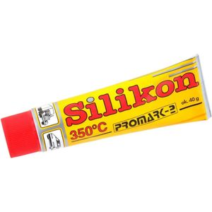Siliconenkit - 40 gram - Vloeibare pakking 350 graden - GEKO
