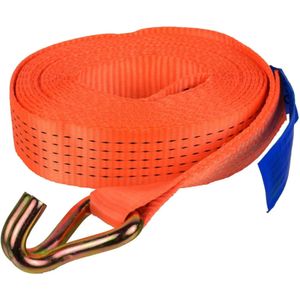 GEKO Spanband - 6m - 5000 kg - Polyester - J-haak en lus