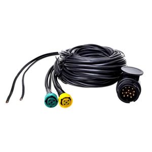 Pro Plus Kabelset - 7 meter Kabel - Stekker 13 Polig naar 2 x Connector 5 Polig met Aftakking 5 meter