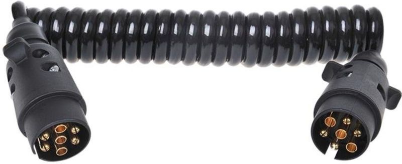 ProPlus Spiraalkabel 3 Meter - 7-Polige Stekker - Veilig en Duurzaam