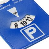 Pro Plus Parkeerschijf - Blauw - 10 x 12 cm - Polybag