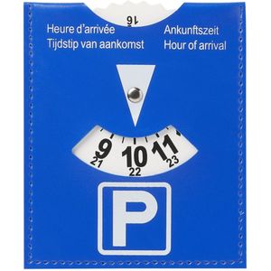 Pro Plus Parkeerschijf - Blauw - 10 x 12 cm - Polybag