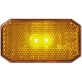 ProPlus - Zijmarkeringslamp LED - Waterdicht - Oranje - 12/24V - 80 x 44 mm