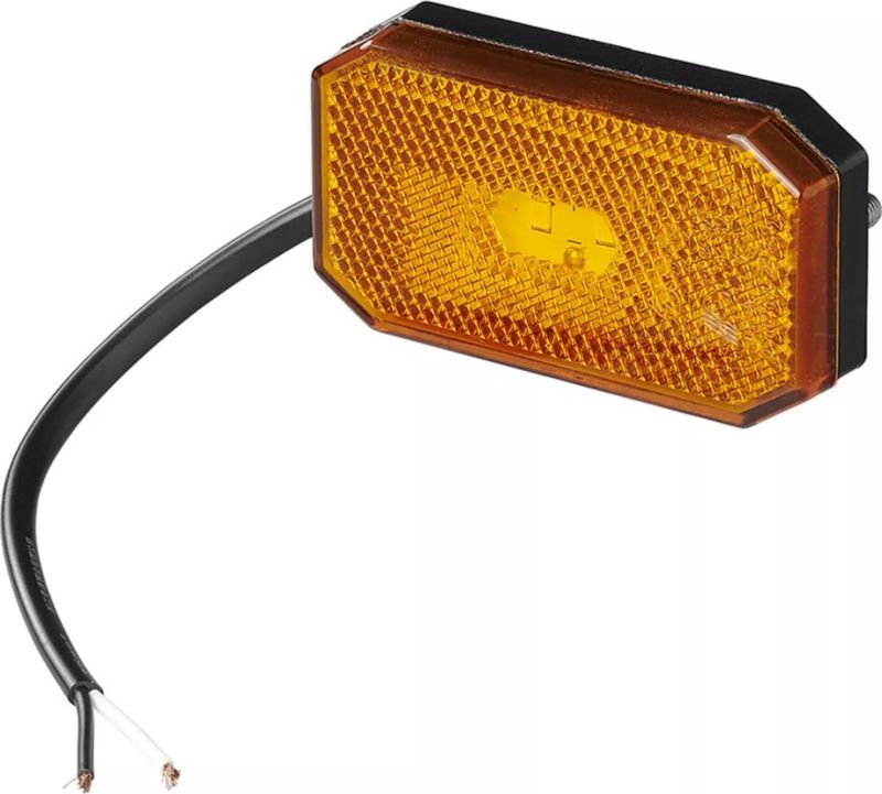 ProPlus - Zijmarkeringslamp LED - Waterdicht - Oranje - 12/24V - 80 x 44 mm