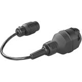 ProPlus - Verloopkabel - 13-polig Multicon West naar 13-polig Jaeger - 30 cm Adapter
