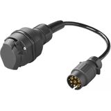 ProPlus - Verloopkabel - 13-polig Multicon West naar 13-polig Jaeger - 30 cm Adapter