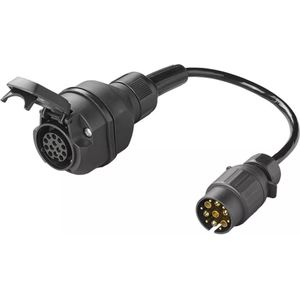 ProPlus Verloopkabel 13-polig Multicon West naar 13-polig Jaeger – 30 cm Adapter