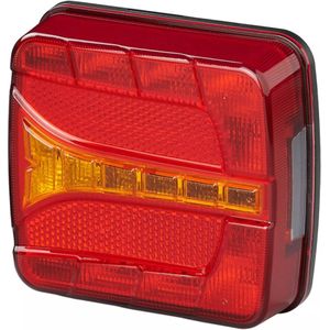 ProPlus LED achterlicht - 4 functies - E4-gekeurd - IP67 - 106 x 99 mm - links