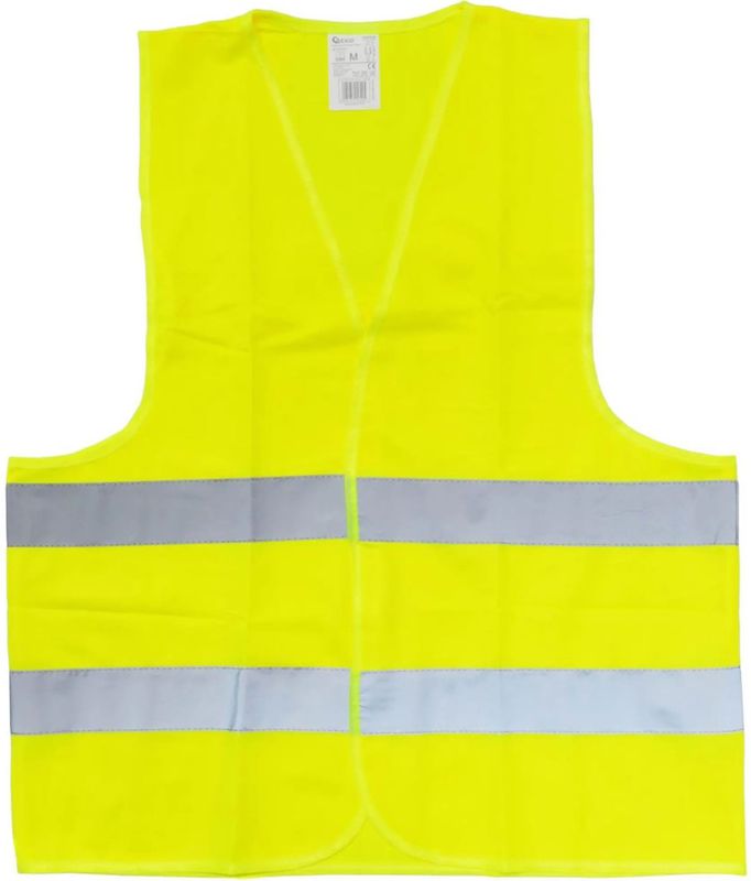 GEKO Reflecterend kinderhesje - geel - maat L - polyester