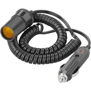 Pro Plus Verlengkabel Sigarettenaansteker - 3 meter - 12 Volt en 24 Volt - 3A