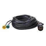 ProPlus Kabelset - 9 meter - 7-polige stekker naar 2x 5-polige connectoren