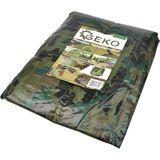 GEKO Camouflage zeil - waterdicht en schimmelbestendig - 5,49x10 m - 100 g/m²