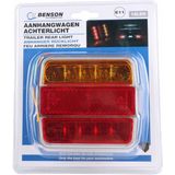 Benson Aanhangwagen Achterlicht - 18 LED - Vierkant 10 x 10 cm