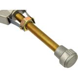 Oliefiltersleutel met metalen band.