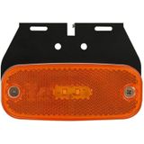 Pro Plus Markeringslamp - Contourverlichting met Houder - 110 x 45 mm - 10 t/m 30 Volt - LED - Oranje - blister