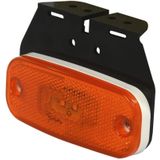 Pro Plus Markeringslamp - Contourverlichting met Houder - 110 x 45 mm - 10 t/m 30 Volt - LED - Oranje - blister