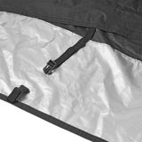 ProPlus - Beschermhoes Scooter - Waterdicht - 100% Polyester - Zwart