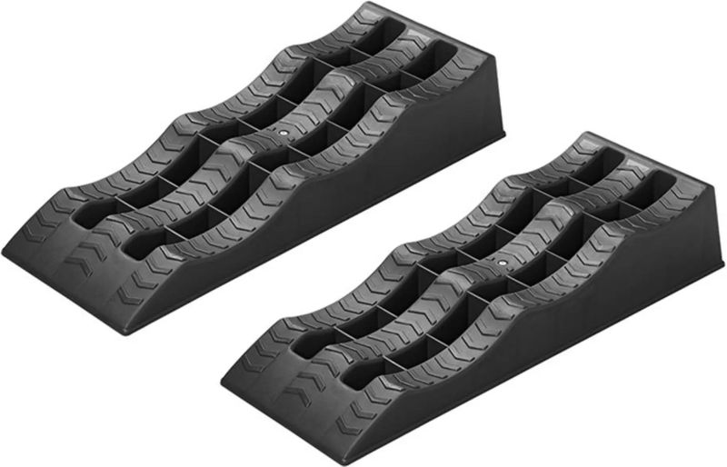 ProPlus - Oprijblokken - Zwart - Set van 2 - Maximaal 5 ton - Drie Niveaus