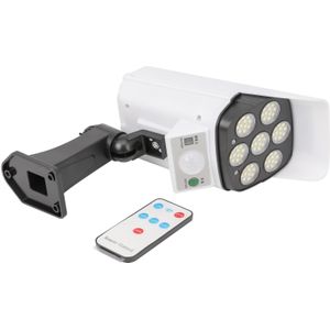 Hofftech Dummy Camera met LED, Solar en Sensor - 3.7 Volt - 1200 mAh Accu