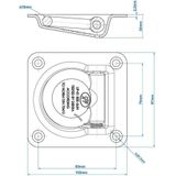 Pro Plus Sjoroog Enkel - 102 x 97 mm - SPP UP-01