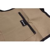 Benson Gereedschapschort - Canvas - 14 vakken - 61 x 60 cm - Bruin