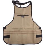 Benson Gereedschapschort - Canvas - 14 vakken - 61 x 60 cm - Bruin